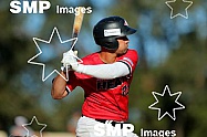 Sam Kennelly of the Perth Heat PHOTO: James Worsfold / SMP IMAGES / Baseball Australia | Action from the Australian Baseball League 2019/20 Round 2 clash between the Perth Heat v Canberra Cavalry played at Perth Harley-Davidson ballpark, Perth, Weste
